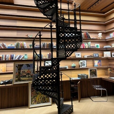 Cast iron spiral staircase model Tours (Irlande)